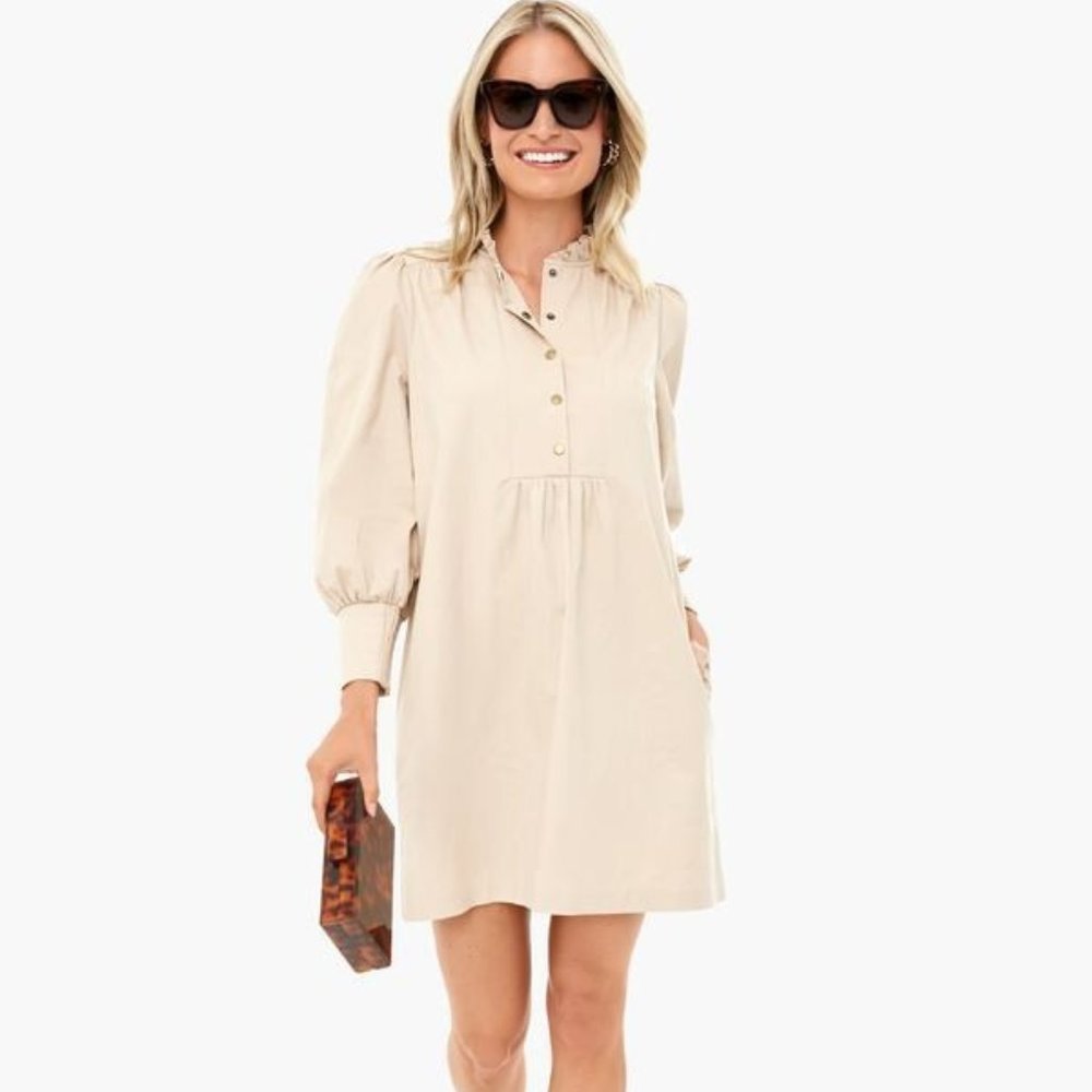 Tuckernuck Pomander Place Khaki Claiborne Dress Multiple Sizes NWOT!